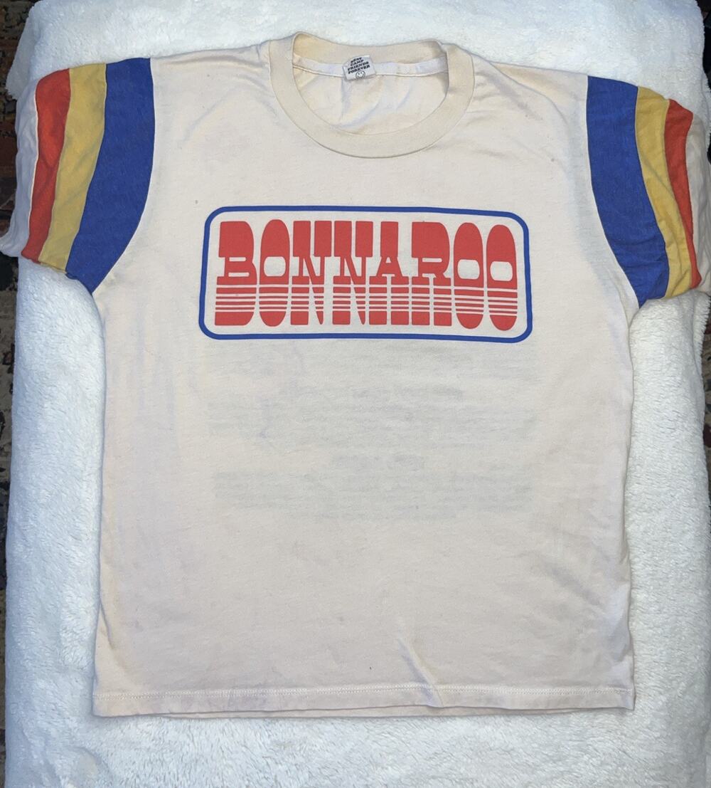 Bonnaroo 2024 Music Art Festival Tour Band S T Shirt Adult Unisex Striped Ringer